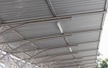 installing Shopp Hill metal roofing